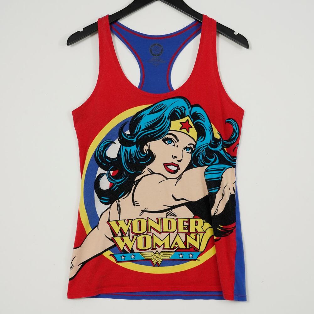 DC Comics Wonder Woman Pop Art Portrait Women’s Tank Top M